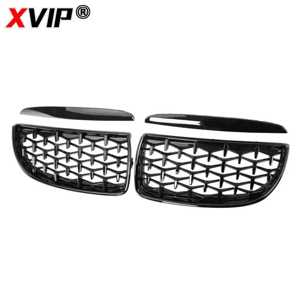 XVIP For 3-Series E90 E91 2005-2008 328i 335i 325xi Front Bumper Kidney Grille Replace For 51137120007,51137120008,51137117241