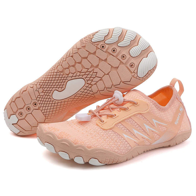 Women Beach Barefoot Shoes Aqua Men Water Shoes Swimming Outdoor Wading Toning Shoes Cycling Anti-skid Free shipping