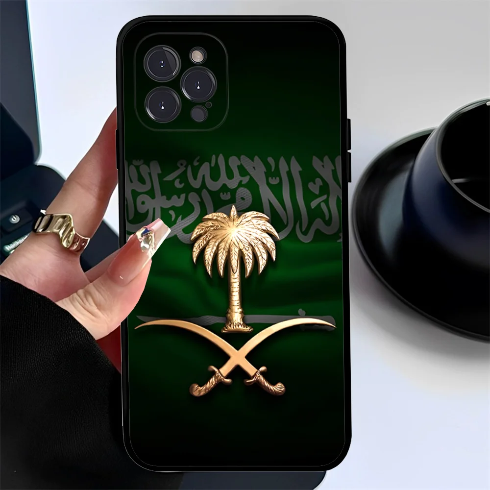 Kingdom Of Saudi Arabia Flag Phone Case For iPhone 15 14 11 12 13 Mini Pro XS Max Cover 6 7 8 Plus X XR SE 2020 Funda Shell