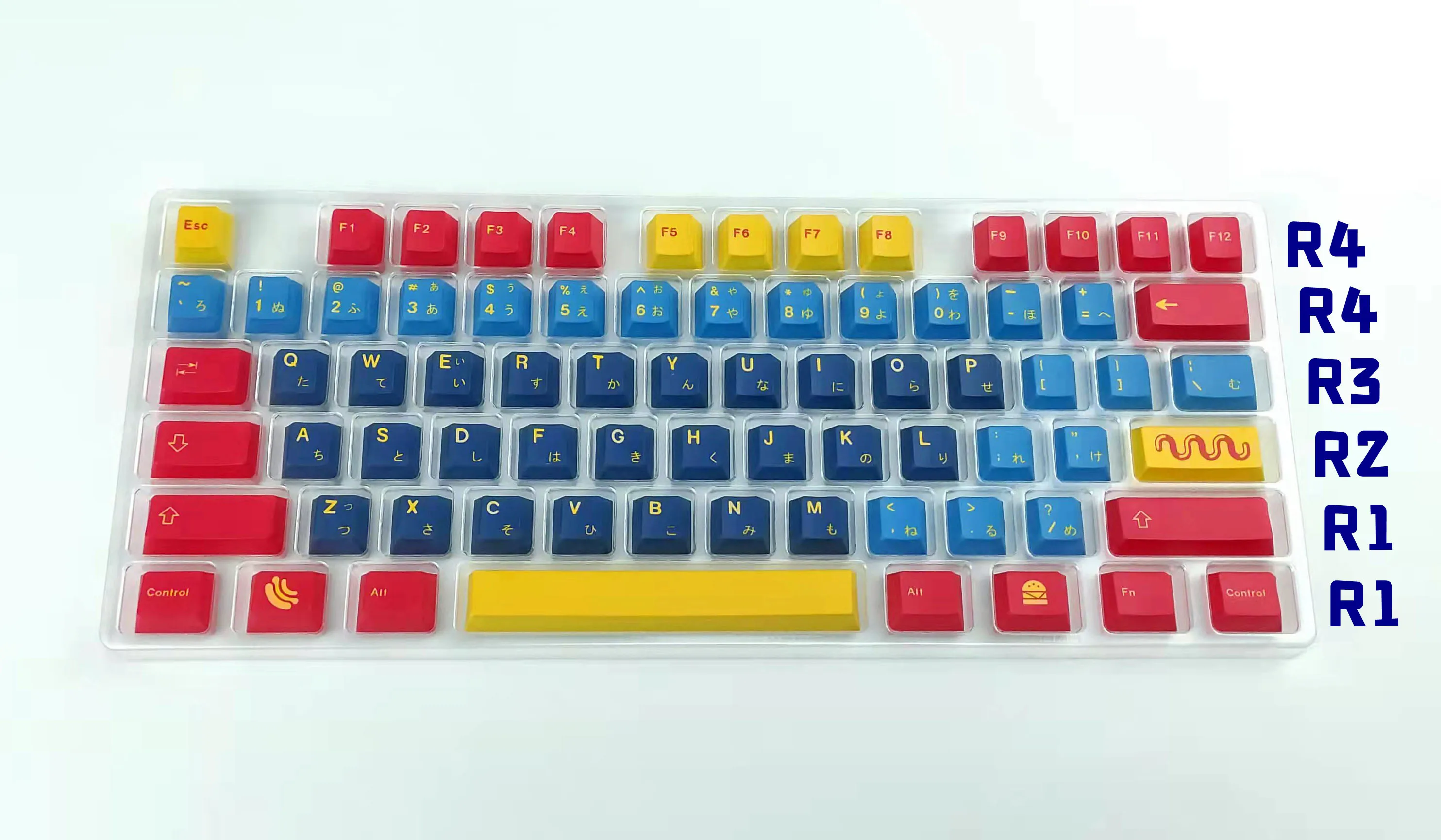 Keycaps personalizados para teclado mecânico, perfil cereja, PBT, GMK Diner Colorway, 129 PCs