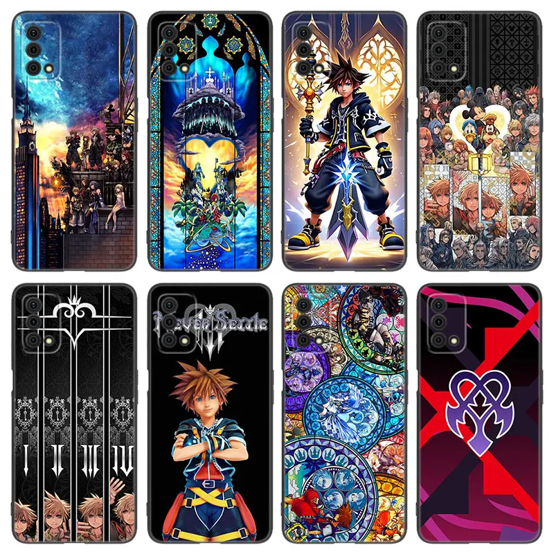Чехол для телефона Kingdom Hearts для OPPO Reno 10 11 Pro Plus A55 A57 A58 A72 A74 4G A98 5G A15 A16 A17 A38 A54 A76 A94