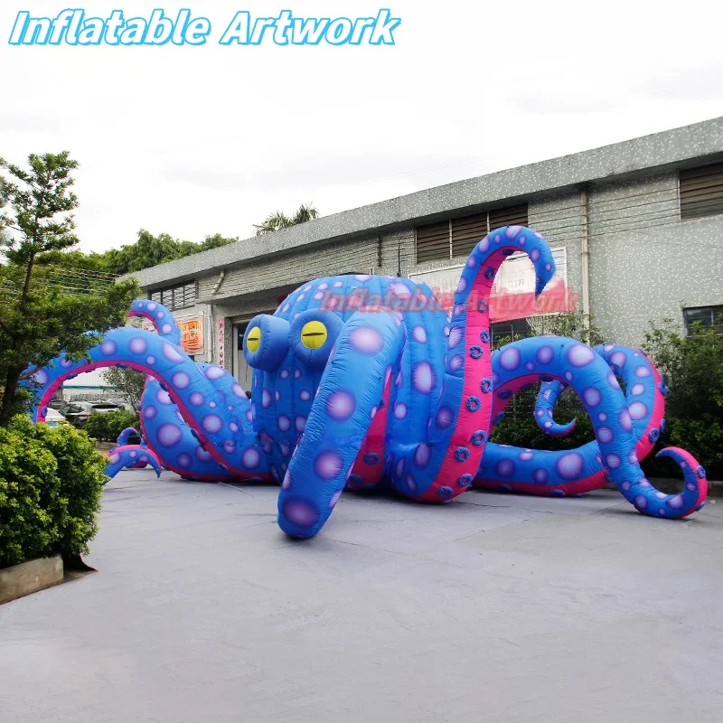 Custom Built Huge Inflatable Octopus Design for Fashion Show Runway Decorations Toy