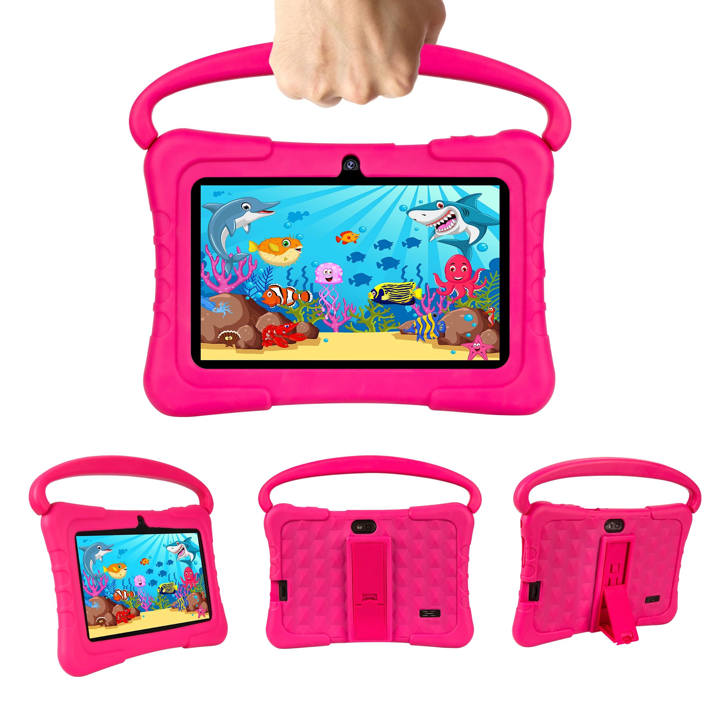 ATMPC Kids Tablet PC with iWawa Android 11 7 inch Tablet 3GB RAM+32GB ROM 2.4G WIFI Bluetooth 4.2 , Children's learning tablet