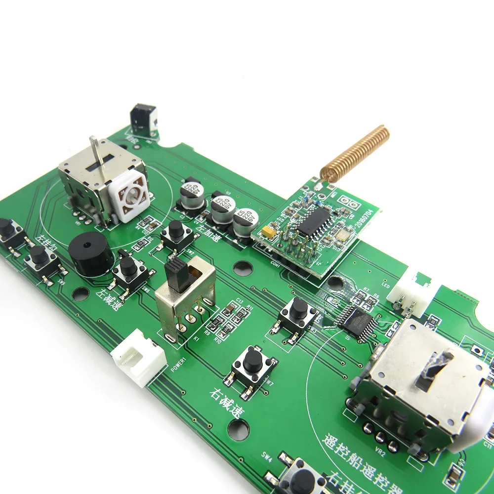 Remote Control Circuit Board For Flytec 2011-5 Intelligent Bait Throwing Nest Boat Original Accessories