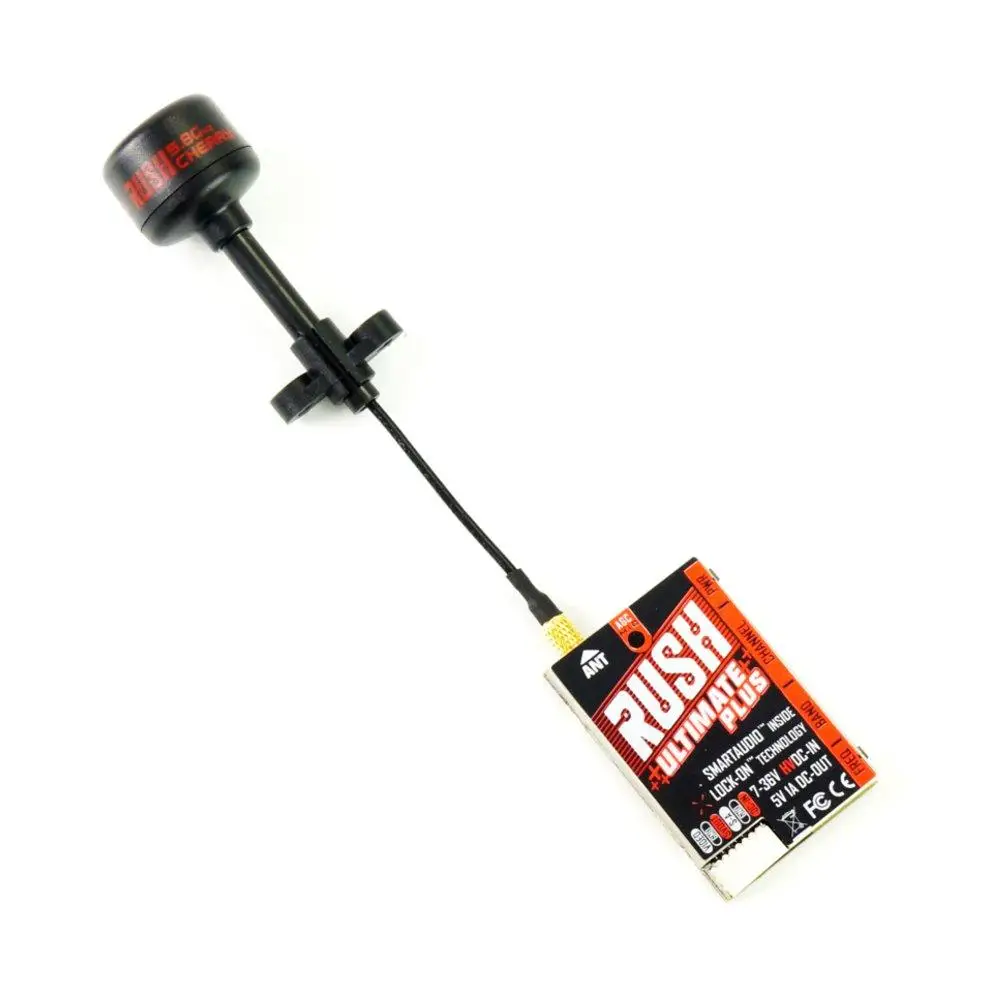 RUSH TANK Ultimate PLUS VTX 5.8GHz 48CH 2-8s 800mW Video Transmitter w/ Smart Audio AGC MIC FPV Racing Drone Aircraft