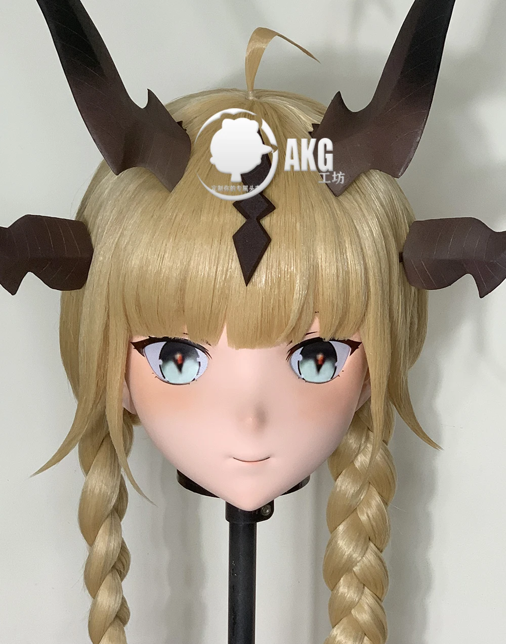 (AL02)Customize Character Crossdressing Female/Girl Resin Full/Half Head With Lock Anime Cosplay Japanese Animego Kigurumi Mask