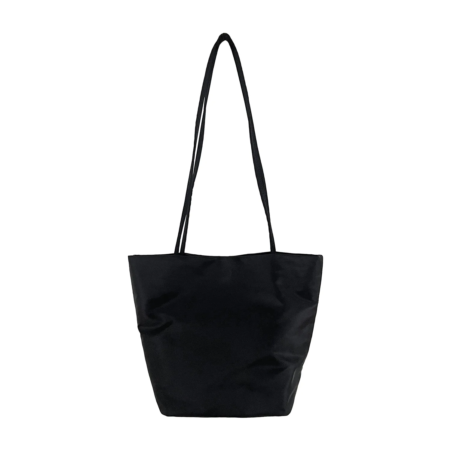 Korean Niche Large Capacity Nylon Bucket Bag Women's Commuter Shoulder Bag 2026 New Style Lightweight Trendy Tote 5
