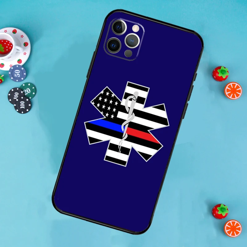 حالات الطوارئ الطبية نجمة الحياة قضية الهاتف آيفون 17 الهواء 16 15 14 13 11 12 برو ماكس 13 12 mini 15 16 Plus 16e غطاء فوندا