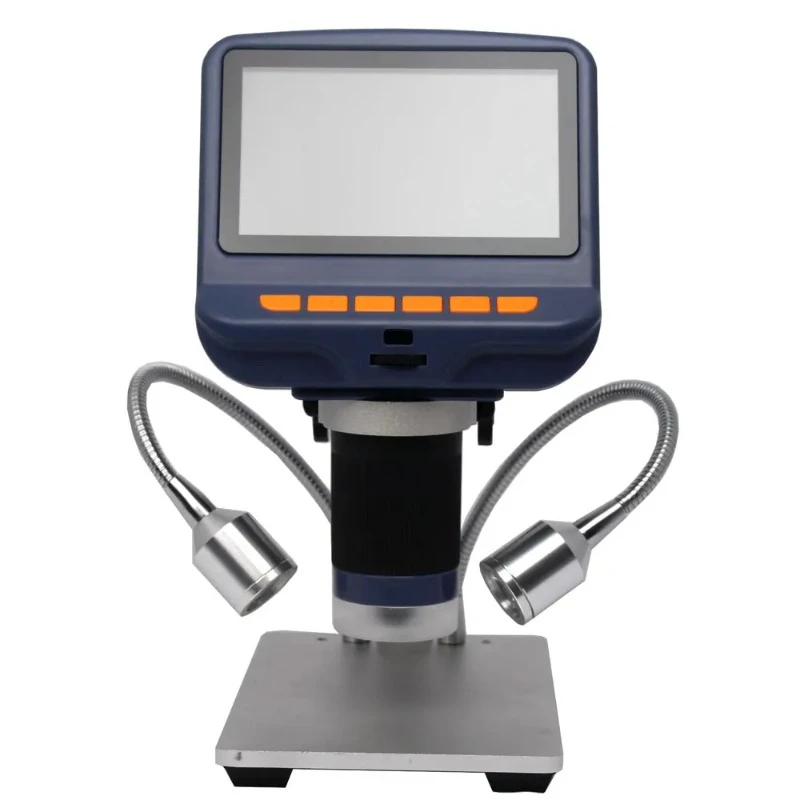 AD106S HD Digital Microscope 220x Continuous Zoom 4032*3024P Resolution Built-in Light Source Industrial Inspection Magnifier