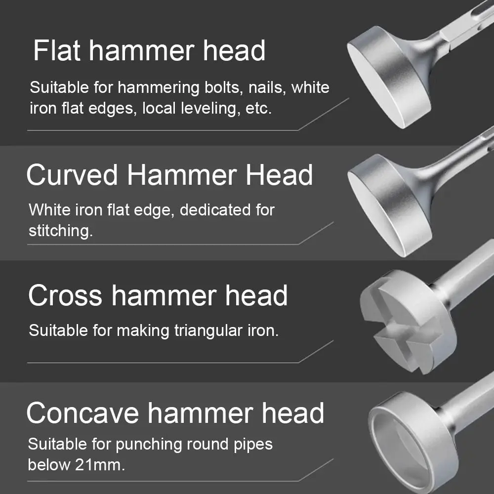 Replacement Heavy Duty Rotary Hammer Drill Durable Alloy Steel SDS Plus Hammer Drills Wear Resistant Ground Rod Bits