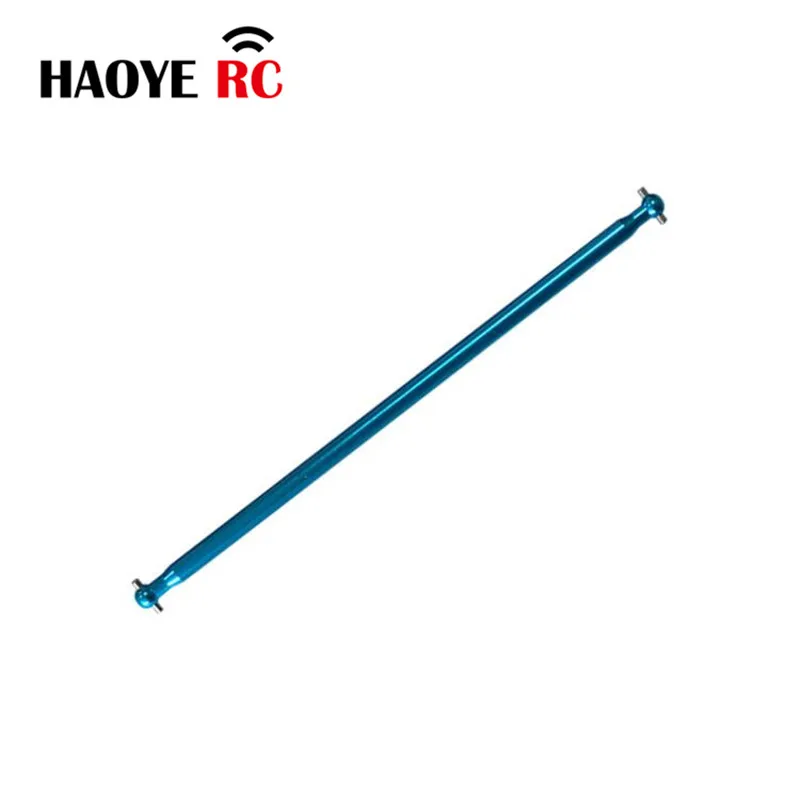 Haoye 1Pc Aluminum Alloy Dog Bone Shaft/Middle Drive Shaft/Model Car Drive Shaft Remote Control Car Modification RC Accessories