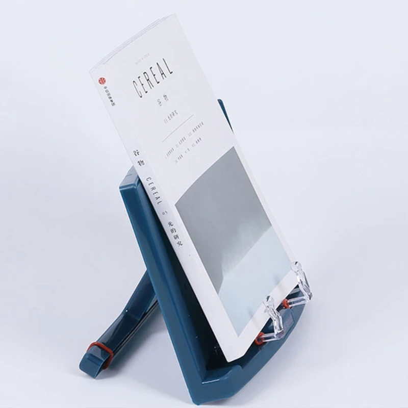 Foldable Reading Book Holder Bookend Music Score Recipe Shelf Folding Holder Bookstand Cookbook Dropshipping