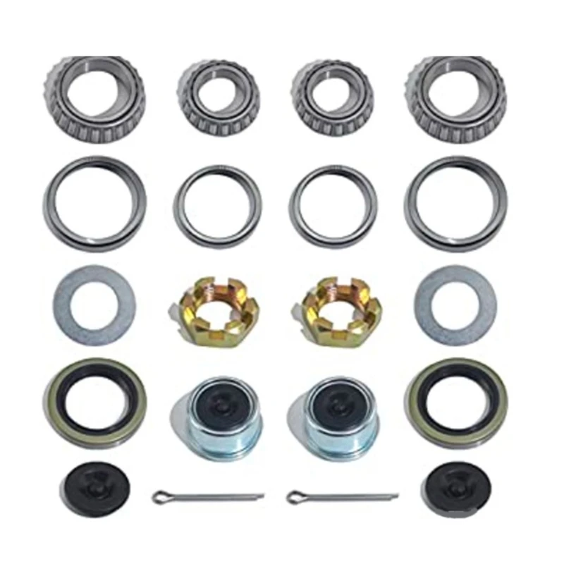 3500LBS Boats Trailer AxlesBearing Kits for L68149 L68111 L44649 L44610 171255TB