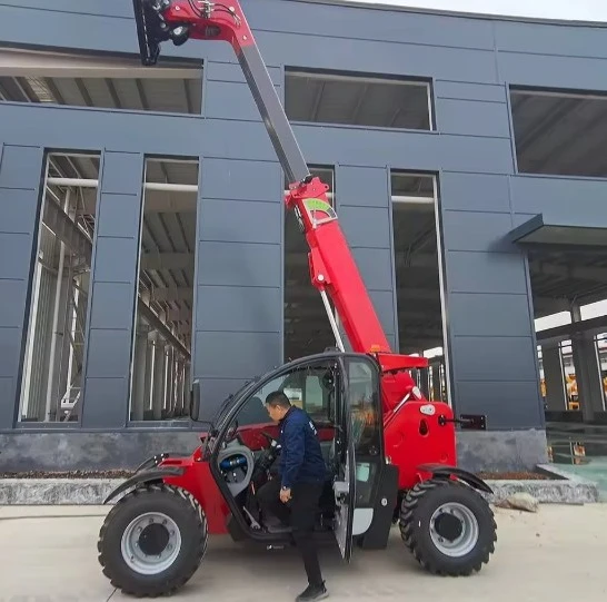 Customized China Mini Telehandler 4x4 Telehandler Telescopic Loader Telehandler Telescopic Forklift