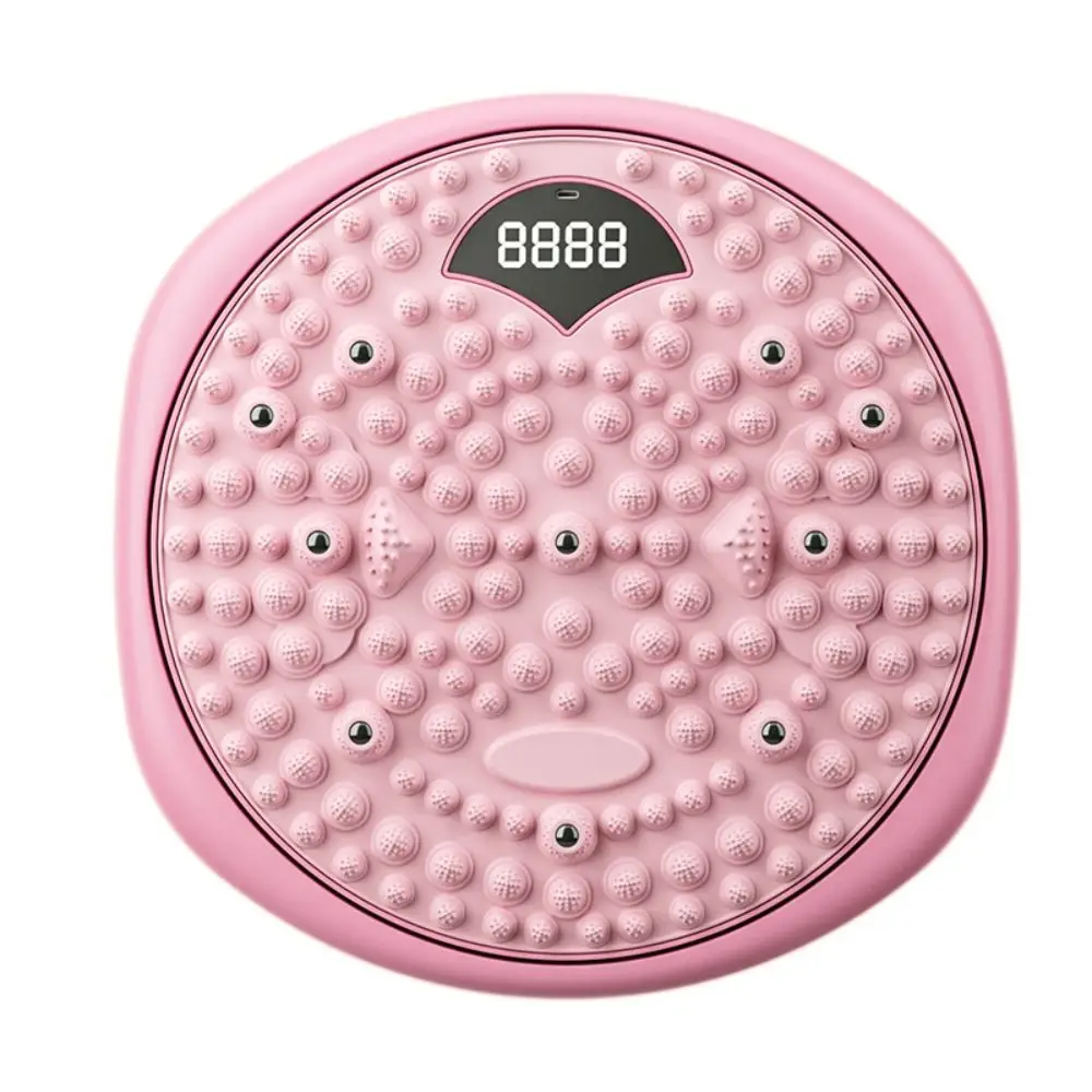 New 360° Spin Twist Board LCD Display Anti-Slip Waist Twisting Machine Noiseless Portable Smart Ab Twister with Counter