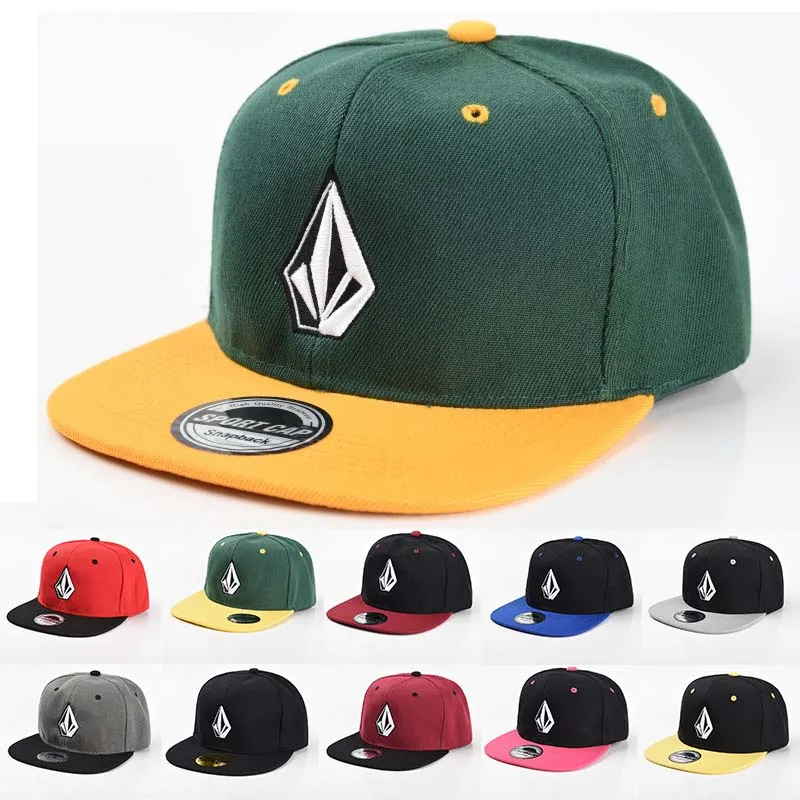 جديد جودة عالية رمز بسيط شقة الحواف التطريز قبعة بيسبول للجنسين في الهواء الطلق الهيب هوب أبي قبعة قبعة سائق الشاحنة Gorras Hombre