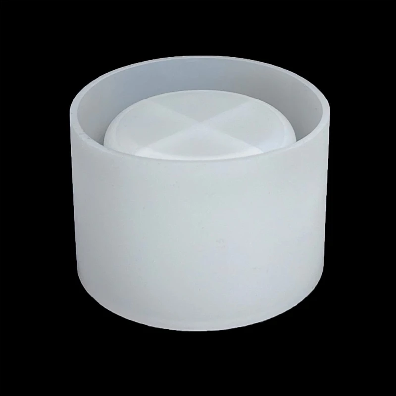 3D Cylinder Shape Candle Silicone Mold DIY Centered Candle Soap MoldCraft Gift Making Plaster Resin Wax Homemade decoration