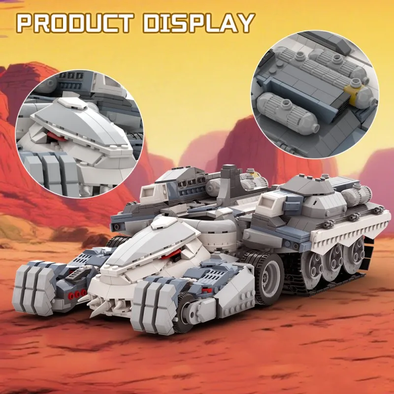 1391PCS MOC ThunderCats Chariot Bouwstenen Mech Tank Technische Voertuig Model Bricks DIY Monteren Speelgoed Cadeau voor Kinderen Volwassenen