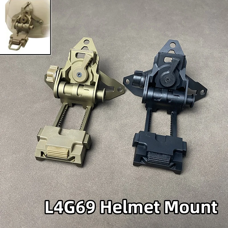 SOTAC Tactical Gear L4G69 Helmet Mount for PVS14 PVS15 PVS18 PVS31 Night Vision Mounting Base Adapter NVG Accessories