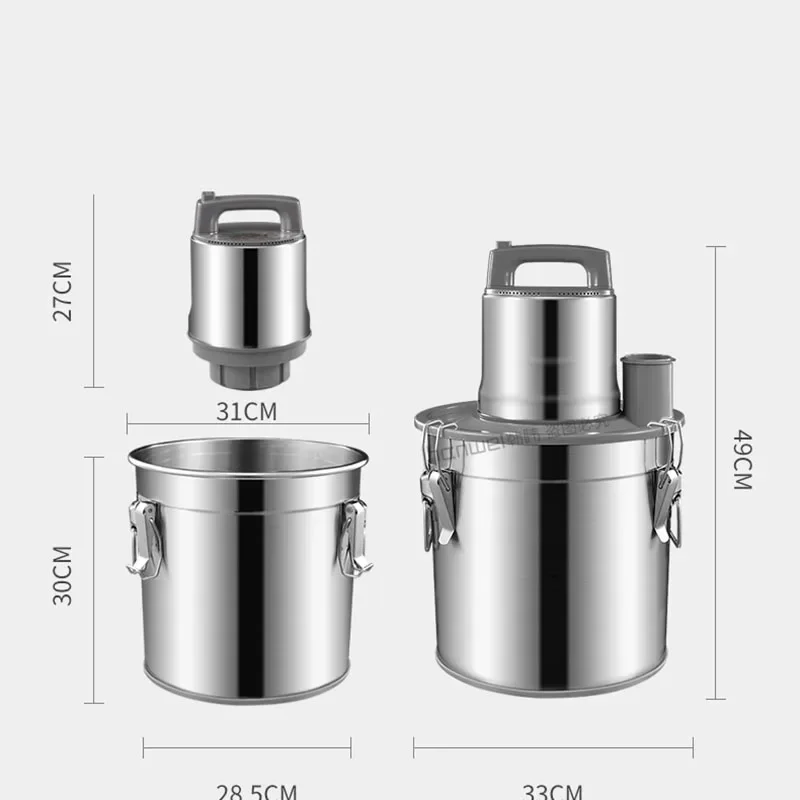 المنزلية 220 فولت 20L مفرمة اللحم المتضخم آلة لصق الثوم التجارية المفروم الزنجبيل قطعة أثرية قطاعة الخضراوات الكهربائية كانتي