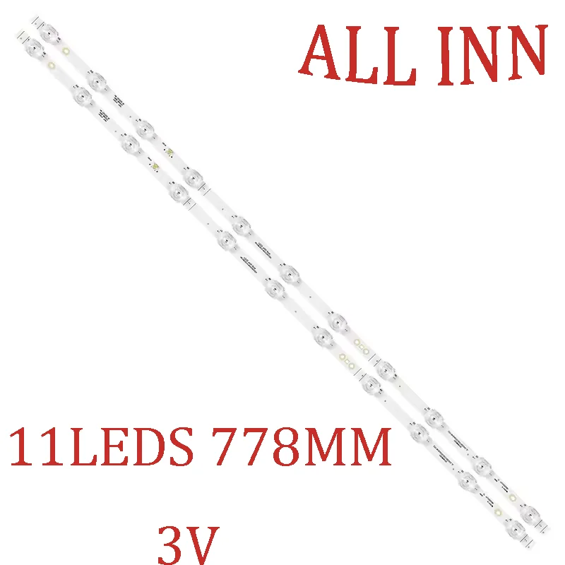 شريط LED لـ CRH-BX43X1U513030T0211069 HD425X1U51-T0L2 43A7100F 43AE7100FTUK HD430X1U81-TOL 43A7500F 43AE7000F HD430X1U81-T0L1 #1
