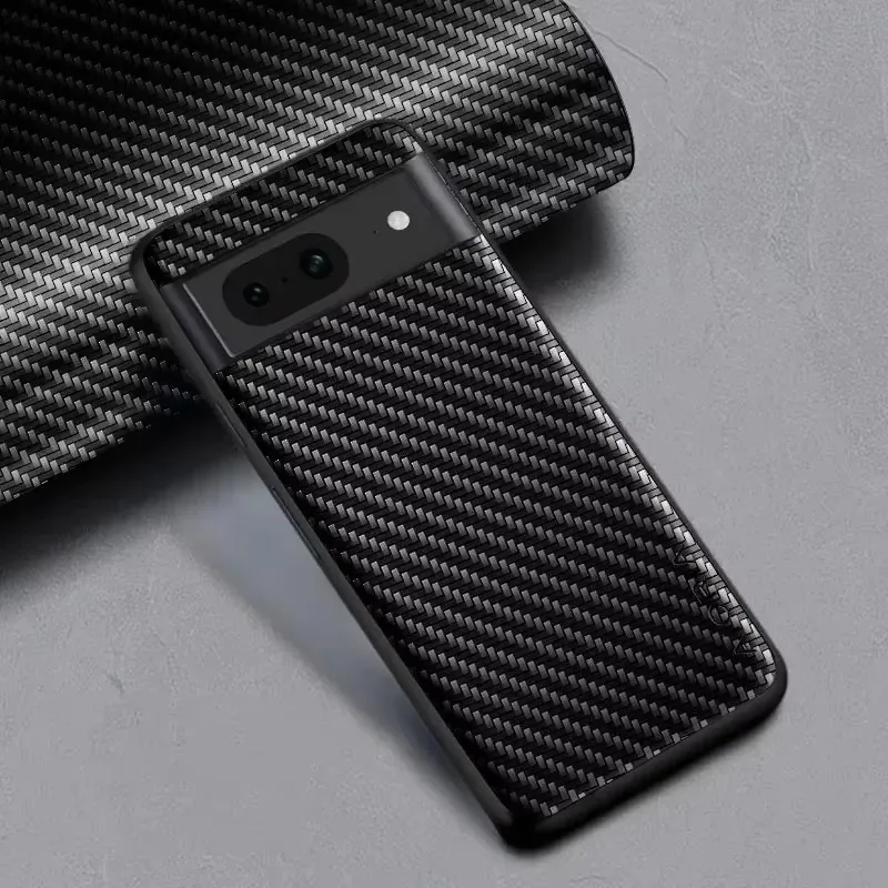 

Carbon Fibre texture Phone Case for Google Pixel 8 Pro Fashion Design Soft Back Cover Coque for pixel 8 pro Case