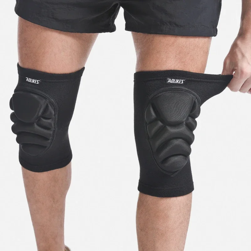 1 Pair Knee Pads, Anti-Slip Collision Avoidance Kneepads with Thick EVA Foam, for Volleyball, Football Dance Knee Sleeve