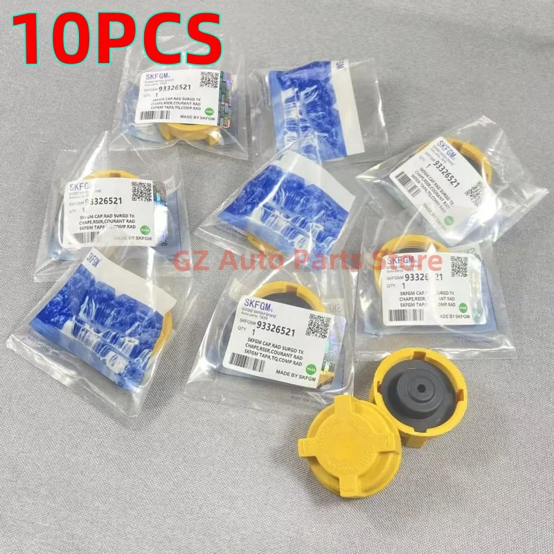 10 Uds Original 93326521 93288274 tapa de tanque de coche tapa de tanque de agua de expansión de radiador-para Chevrolet Gm Celta Corsa 2000-2016