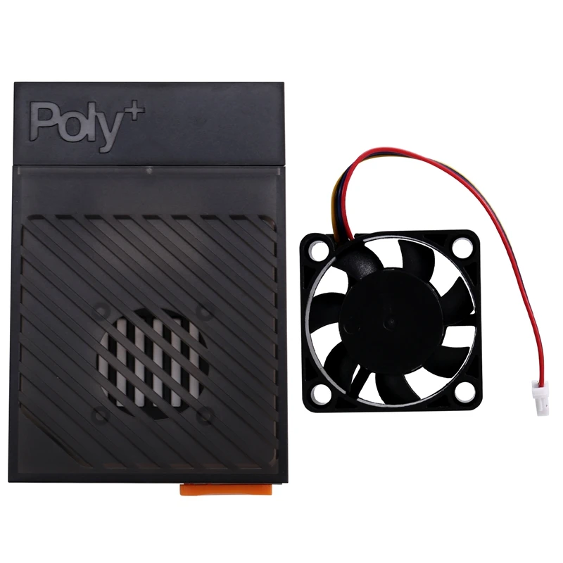 

For Raspberry Pi 5 Case With Cooling Fan Enhanced Protection Durable Design Easy Assembly Perfect Fit Black