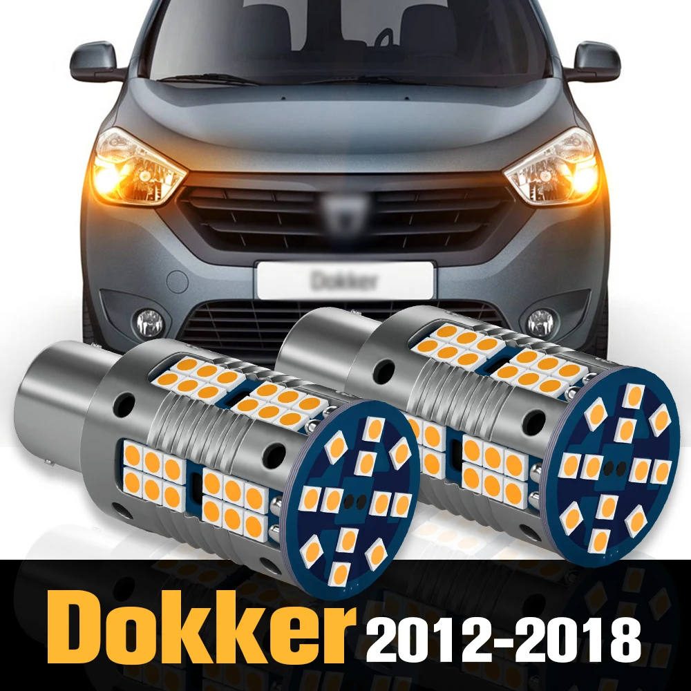 

2pcs Canbus LED Turn Signal Light Lamp Accessories For Dacia Dokker 2012 2013 2014 2015 2016 2017 2018