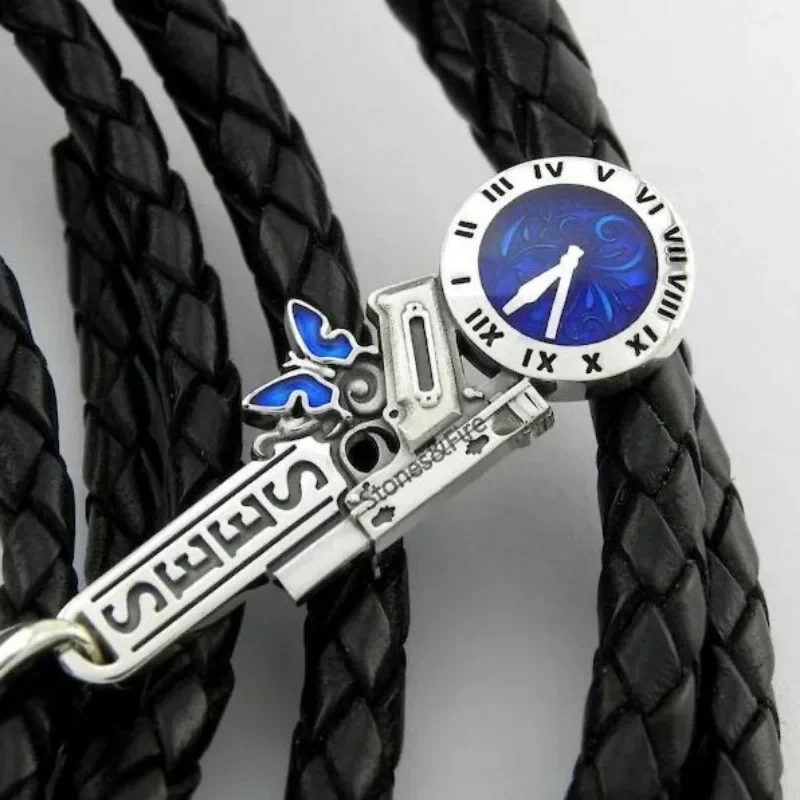 Person3 Necklace for Women Yuuki Makoto Necklaces Stones Fire Pendant SEES Trend Neck Silver Color Fashion Couples Party Gift