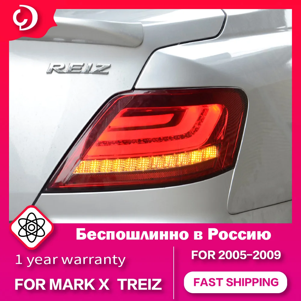 

Taillights for Toyota Reiz 2005-2009 Mark X LED Tail Lamp DRL Turn Signal Rear Reverse Brake Led Work Lights Replacement