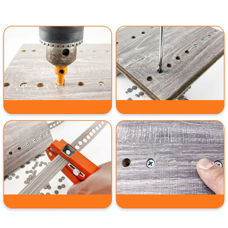 가장자리 밴딩 펀칭 플라이어, 목공 나사 구멍 커버, PVC 펀칭 도구, 10mm