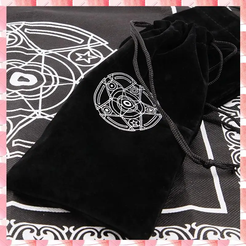 Smart Portable 1 PC Tarot Storage Bags Altar Tarot Box Tarot Card Divination Bag Board Game Drawstring Package Easy To Use