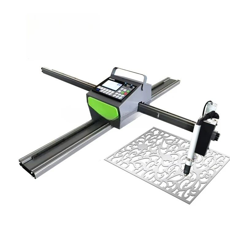 Portable 28KG CNC Cutting Machine Easy to Carry Supports Flame & Plasma Cutting for Steel Industries 220V Motor