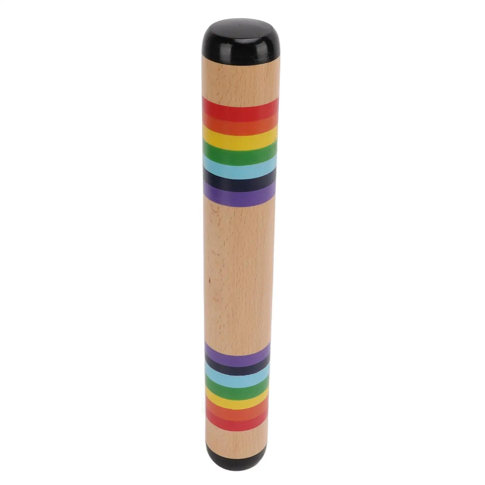 Wooden Rain Stick Rattle Tube Shaker Toy - Baby Musical Instrument, Orff Percussion Rainfall Sound for Kids