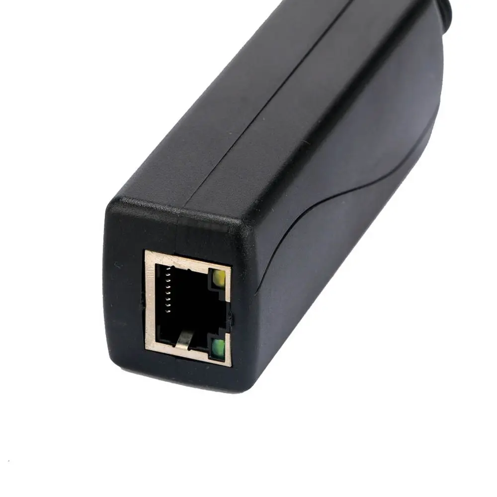 Anti-interference POE 48V To 12V IEEE802.3AF/AT Standard Type Ethernet Adapters Connector Active POE Splitter POE Switch