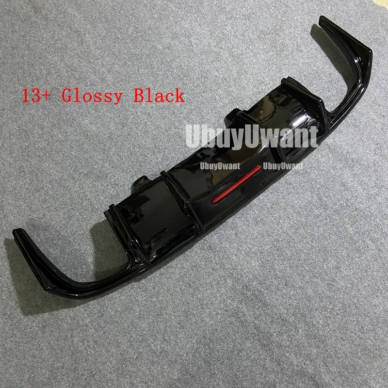 For Volkswagen Passat CC VW CC Spoiler 2009-2017 High Quality Car Rear Bumper Diffuser Lip Spoiler Deflector Body Kit