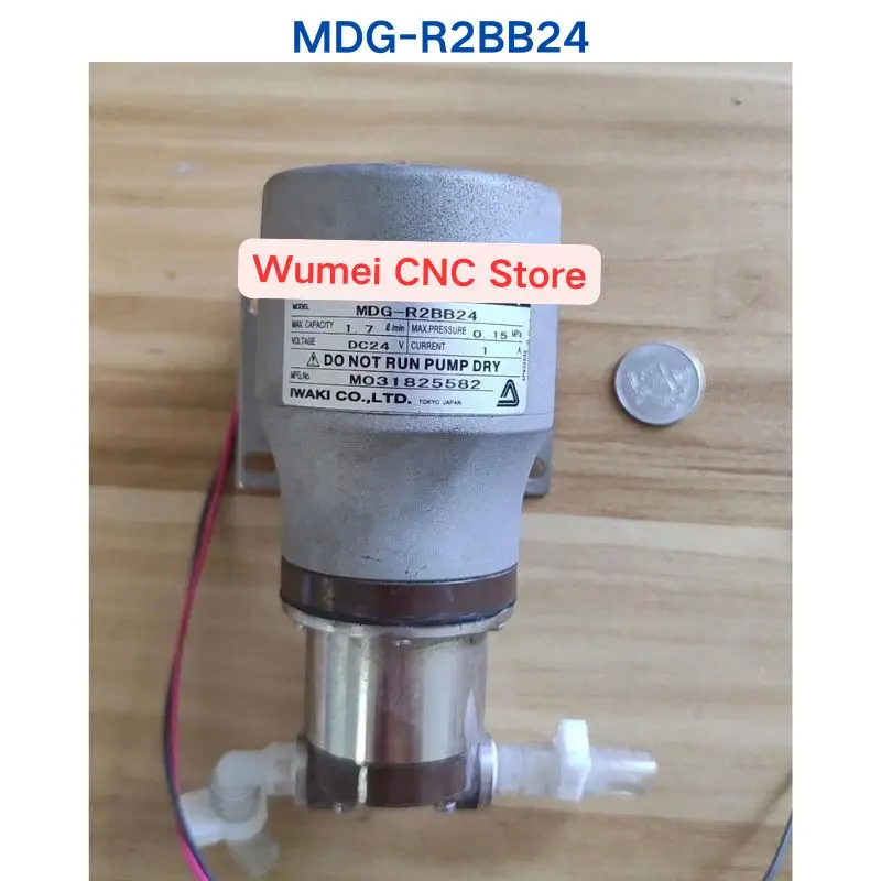 Second-hand Test OK Water Pump MDG-R2BB24 If You Need Other Specifications, Please Consult
