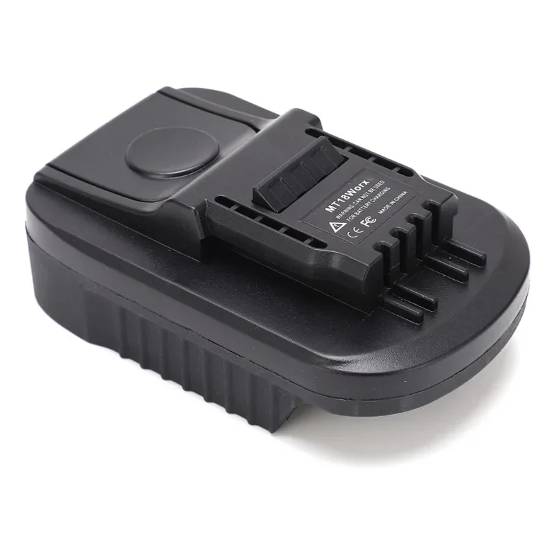 Adapter DM18Worx do akumulatorów Makita, Bosch, DW, Milwaukee 18V Li-Ion, konwertujący na narzędzia z akumulatorami Worx 4PIN.