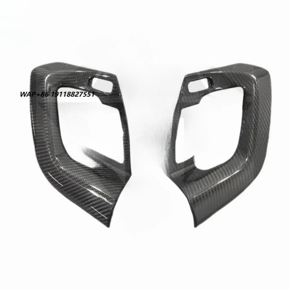DRY CARBON FIBER INTERIORS DOOR HANDLE (4PCS) for GALLARDO LP550 LP560 LP570 2008-2014