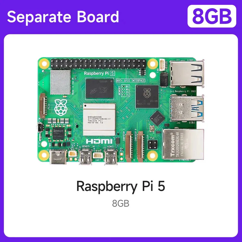 Original Raspberry Pi 5 4GB/8GB Board Pi5 Multiple kits with Different Accessories