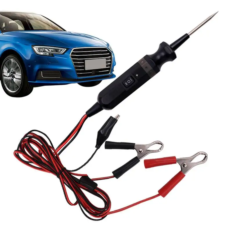 

Fuse Tester 6V24V Digital Led Test Light Automotive High-Sensitivity Electrical Tester Steel Probe Electric Circuit Tester For