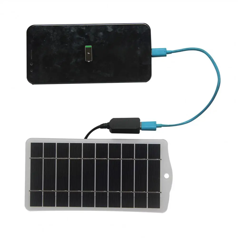Portable Power Station 2.5w 5v Solar Panel Charger High Efficiency Waterproof Outdoor Power Bank Universal Emergency for Phones