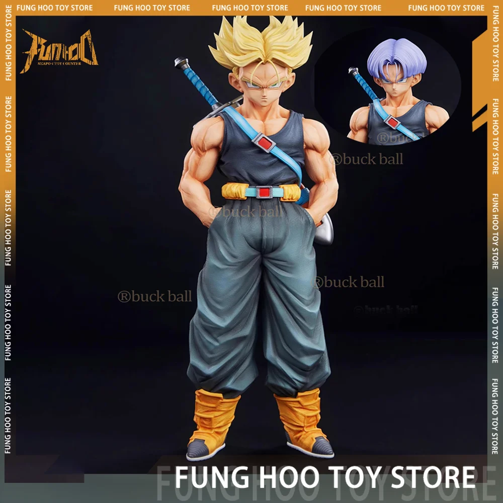 

28cm Dragon Ball Z Fighters Trunks Anime Figure Super Saiyan Trunks Figure Future Trunks Figures Model Collection Decoration Toy