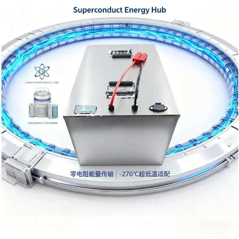 96V Lithium Ion Storage Battery 50Ah‑150Ah, Built-in BMS & LCD Screen, Comes With Charger for Electric Tricycle and Emergency Po