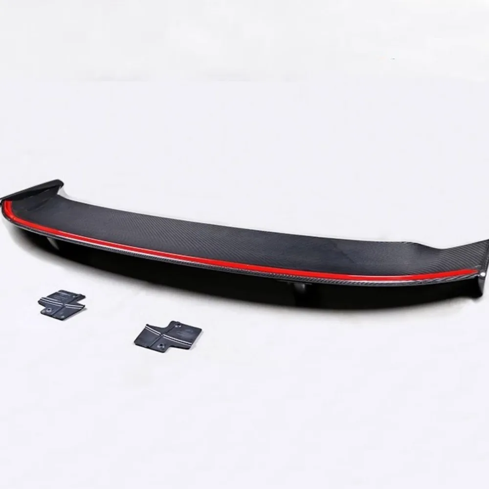 Dry Carbon Fiber Tail Wing Rear Spoiler Assembly For ZEEKR 001 2021-24 Modified New Style Auto Accessories