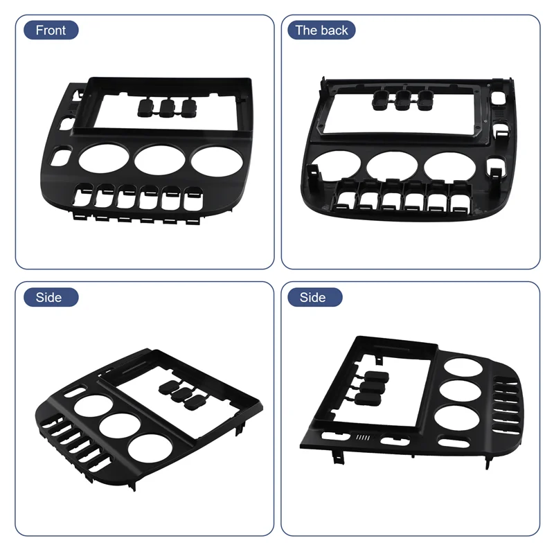 

AUTO 9 Inch Car Frame Fascia Adapter Android Radio Dash Fitting Panel Kit For Mercedes Benz ML ML320 M-Class W163 2003-2005