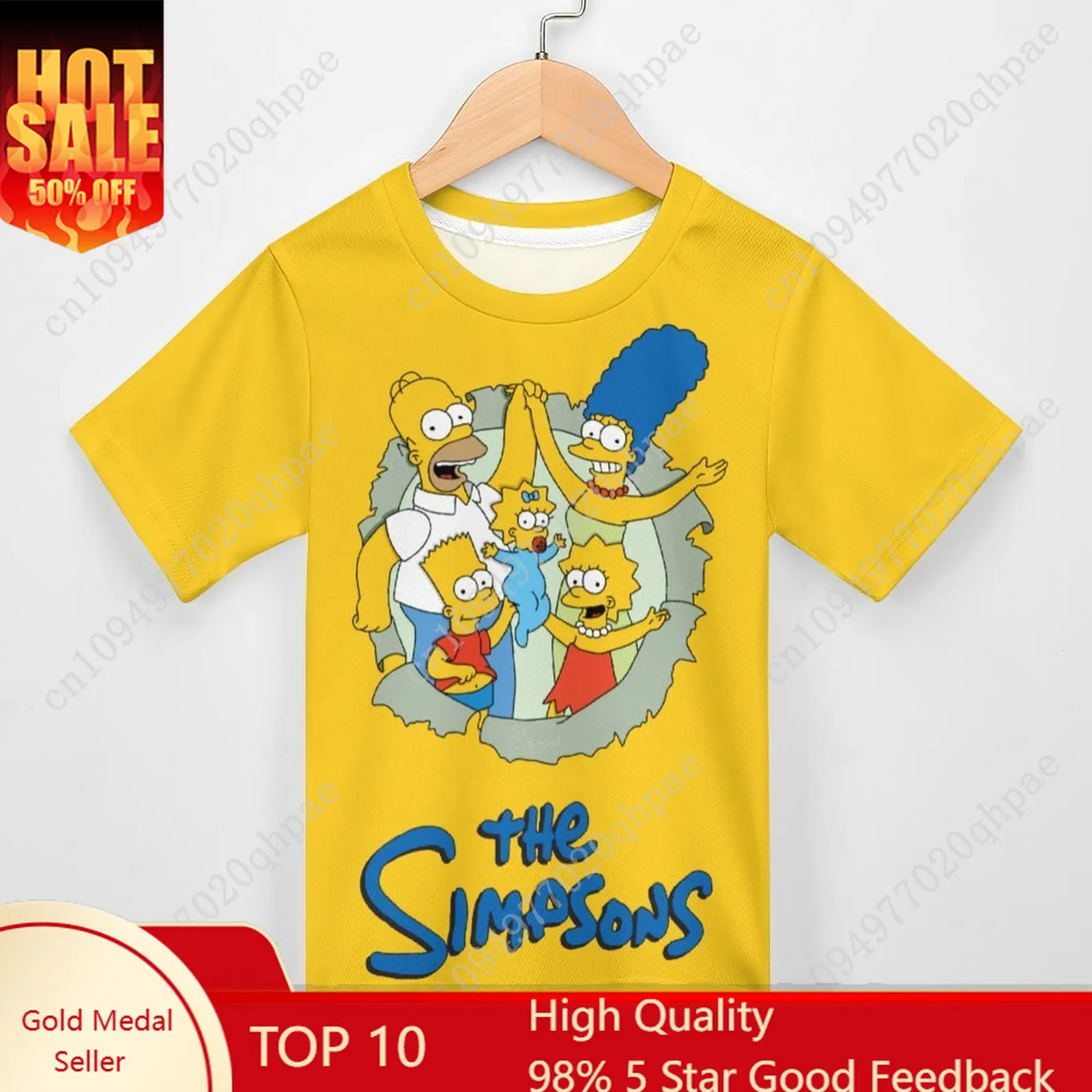 

S-Simpsonss T Shirt Boys Girls Childs Cotton Short Sleeves Tlightweight Breathable Comfortable Tshirt Custom Made Summer Tops