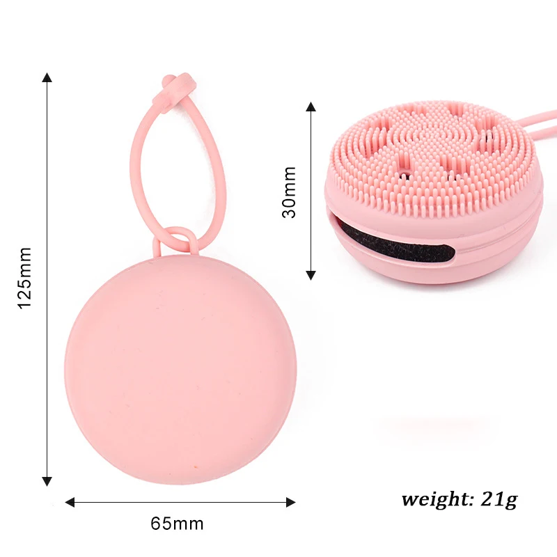 فرشاة تنظيف من السيليكون لتقشير الوجه، فرشاة تدليك للتنظيف العميق، منظف لإزالة الرؤوس السوداء، منظف مصغر للعناية بالبشرة #6